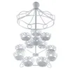 Ustensiles de cuisson Autres 2 Layer-12 Count Carousel Cupcake Stand Holder Display Wedding Cake Cup