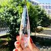Kronleuchterkristall 120 mm Wasserabfallanhänger für Kronleuchter Glas Kunst Prisma Facetted Suncatcher DIY Home Hochzeitsdekoration Accessoires