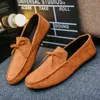 Zomerplaten slippen op mannelijke loafers rijden Mocassins Homme Men Casual schoenen Fashion jurk Wedding FootwearfHB6 230311