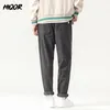 Pantalones de hombre HIQOR Otoño Invierno Espesar Pana Pantalón de chándal Hombre Baggy Jogger Moda Streetwear Loose Vintage Casual Pantalones rectos Hombre 230311