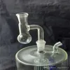 Hookahs T-mouth pot Wholesale Glass Bongs Accessories, Glass Water Pipe