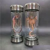 Objets décoratifs Figurines Alien Jar Xenomorph Spécimen Faceher Embryon Glass Movie Prop Replica 230224 Drop Delivery Home Garden Dh9Gk