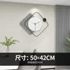 Zegary ścienne Dekor Domu Mural Clock i powieść Dekoracja Duża do salonu Nowoczesny design zegarek 3D Format 3D Format