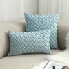 Cushion/Decorative Pillow 1pcs Couch Chair Seat Cushion Home Car Office Pillow Suede Knitted Bedroom Backrest Pad 230311