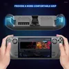 Game Controllers Games Console Protective Cover Set With Stand Touchpad Button Stickers Compatible For Steam Deck Accessories