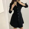 Casual Dresses 2023 Women's Dress Long Sleeve Spring And Summer Sports Midi For Women Polo Collar Neck-mounted T591