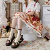 ドレスシューズHouzhou Kawaii Lolita Shoes日本スタイルメアリージェーンプラットフォームシューズ女性JKユニフォームソフトガールファッションY2Kデザイナーレディース230311