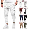 Calças masculinas correndo calças de corrida homens Hip Hop Joggers Streetwear Fashion Troushers Casual Sport Treinamento Bottoms Pents Sweats