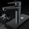 Bathroom Sink Faucets Single Handle Bathroom Basin Faucets Cold Mixer Basin Sink Tap Black Water Kitchen Faucet High Quality Bathroom Accessories 230311