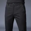 Męskie spodnie Męskie spodnie Slim Casual Spodnie Pełna długość moda