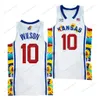 4 Grady Dick Kansas Jayhawks NCAA College Basketball Jersey 2 Christian Braun 10 Jalen Wilson 3 Dajuan Harris Jr.