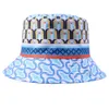 Chapeaux à large bord 2023 Mode Nouveau modèle Imprimer Hip Hop Réversible Seau Chapeau Été Hommes Pêcheur Casquettes Chapeaux Femmes Beh Cap Unisexe Panama Chapeau P230311