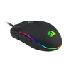 N M719 Invader Wired Optical Gaming Mouse 7 Botões programáveis ​​RGB Lit 10000 dpi ergonômico PC REDOS DE COMPUTADORES DE COMPUTADOR