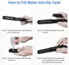 Professional Steam Hair Straightener 2 in 1 Ceramic Vapor Hair Iron Salon Straightening Curling Styling Tool 230310