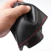 Steering Wheel Covers Car Styling DIY Extremely Soft Leather Braid On Steering-wheel Needle Thread 38cm Interior Accessories