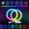 Dekorationen Multifunktionale Ps5 Konsole Dekoration Licht 7 Farben Blenden Farbwechsel Lumineszenz Atmosphäre Lampe DIY Fernbedienung Gaming