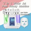 Slimming Machine 6 em 1 a vácuo Limpeza de face Hydro Dermoabrastion Water Oxygen Jet Peel Machine para Cuidado Facial Care125