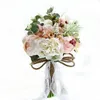 Fiori per matrimoni Pography Supplies Outdoor Style Bouquet da sposa Fiore artificiale Peonia di seta