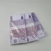 Parti Malzemeleri Film Para Banknot 5 10 20 50 Dolar Euro Gerçekçi Oyuncak Çubuğu Sahne Kopya Para Birimi Sahte kütük 100 ADET Paketi