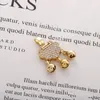 Pendanthalsband Safe Lock 5A Zircon Necklace Women Light Luxury Stylish Personality Bell Temperament Pendan