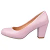 Klänningskor Sapato Feminino Zapatos Mujer Tacon Big Size 31-47 Color Spring Autumn Women's Pumps Shoes High Heels PU 222-1 230311