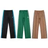 Mens Pants Awge Needles Hip Hop Yüksek Kaliteli Kelebek Nakış Track Swearpants Japonya Klasik Çizelge Pantolon 230310