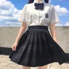 Skirts School Pleated For Girls High Waist Plaid Mini Y2k Fashion Short Skirt 2023 Summer Japan Cosplay Student Jk Women