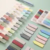 100 Sheets Morandi Color Sticky Notes Memo Pad Self Adhesive Bookmark Sticker School Office Stationery Supplies