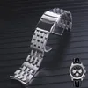 22mm 24mm Cruved End hochwertiges massives Edelstahl-Uhrenarmband für Breitling Watch237O