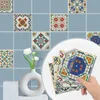 Duvar çıkartmaları 15x15cm veya 20x20cm fayans çıkartması mutfak banyo pvc kendi kendine yapışkan çıkartma