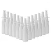 Bouteilles de stockage 100pack 5ML plastique blanc pompe de pulvérisation nasale pulvérisateur brumisateur nez bouteille rechargeable pour applications de lavage à l'eau saline