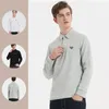 Designer di magliette maschile uomo polo polo da uomo magliette a maniche lunghe tees a maniche lunghe.