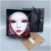 Party Masken Dekor Japanische FL Gesichtsmaske Cosplay Halloween Rave Tanz Chinesischer Stil Schönheit Dame Kostüm Prop Drop Lieferung Home Garde Dh4Uo