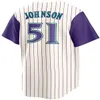 Randy Johnson Jersey Corbin Carroll Beisebol Ketel Marte Zac Gallen Nick Ahmed Seth Cerveja Alek Thomas Kyle Lewis Mark Melancon Evan Longoria