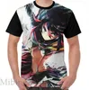 Men's T Shirts Funny Print Men Shirt Women Tops Tee Kill La Graphic T-Shirt O-neck Short Sleeve Casual Tshirts