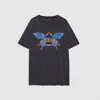 Anine Bing Womens 티셔츠 여성 최고 Tshirt 디자이너 셔츠 나비 Tshirts Tees Tops 2023ss Short Sleeved Summer Looke Cotton SweaterShirt O2GL#