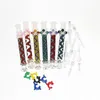 Mini Nektar Kit Glaspfeifenspitzen mit Titannagel 10mm 14mm Außengelenk Wasserbongs Wachs Bohrinseln