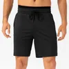 LL-21413 Shorts pour hommes tenue de Yoga hommes cinquième pantalon de course Sport respirant formateur pantalon court vêtements de Sport exercice de gymnastique Adu295P