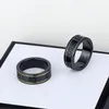 Marke Brief Keramik Ring für Männer Frauen Planet Ringe Modedesigner Extravagante Marke Buchstaben Ring Schmuck Frauen Männer Hochzeit AAA168