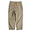 Men's Pants Safari Style Multi-pocket Cargo Trousers Men Loose Straight Casual Baggy Pants Mens Work Canvas Pants 230311