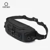 Waist Bags OZUKO Fashion Men Waist Bag Outdoor Sports Tactical Fanny Pack Multifunction Waterproof Male Chest Bag Mens Crossbody Bags Bum 230311