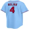 Yadier Molina Cardinals honkbalshirt Paul Goldschmidt Nolan Arenado Ozzie Smith Walker Lars Nootbaar Nolan Gorman Montgomery Miles Mikolas 54 Sonny Grijs