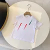 Kids T-shirts Casual Boys Girls Short Sleeves Printed Cotton T Shirts Children Youth Summer Clothes Tops Kid Tees White Black tshirts Round Neck Breathable Clothings