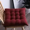 Cushion/Decorative Pillow Solid Soft Chair Cushion Sofa Waist Pillow Soft Dinning Stool Cushion Square Elastic Chair Pad 1 Piece Outdoor Car Seat Pad 230311