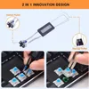 2 In 1 Mechanical Gaming Keyboard Keycap Puller Switch Puller Starter Remover Adjuster Cleaning Tool For Keyboards Accessories