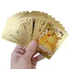 2023 kolorowe Pokemon złota folia karty TCG srebrna folia Pokemon kolekcjonerska gra karciana Charizard V VMAX GX DX Pokemon złote karty