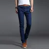 Herren Jeans gute Qualität schwarz grau blau dünn feder sommer slim fit denim cotton Stretchhose Cowboyhose 230310