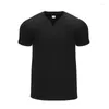 T-shirts pour hommes 2023 arrivées d'été col en V à manches courtes hommes chemise Slim Fit mode T-shirt maigre décontracté vêtements de sport Fitness T-shirt