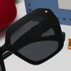 럭셔리 남성 디자이너 선글라스 여성 패션 큰 프레임 편지 g 태양 안경 UV400 선글라스 부두 유리 스포츠 안경 2303115bf