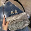 Luksusowy projektant Woman 1DR Torby Torebki wieczorowe kolorowe Crossbody Torby na ramię torebki Moda damska hobo diamentowe torebki unikalny pasek totes portfele